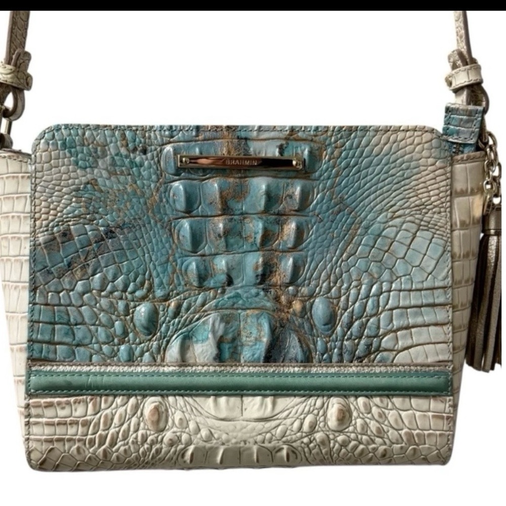 Brahmin Carrie Crossbody in Serendipity Embossed Leather